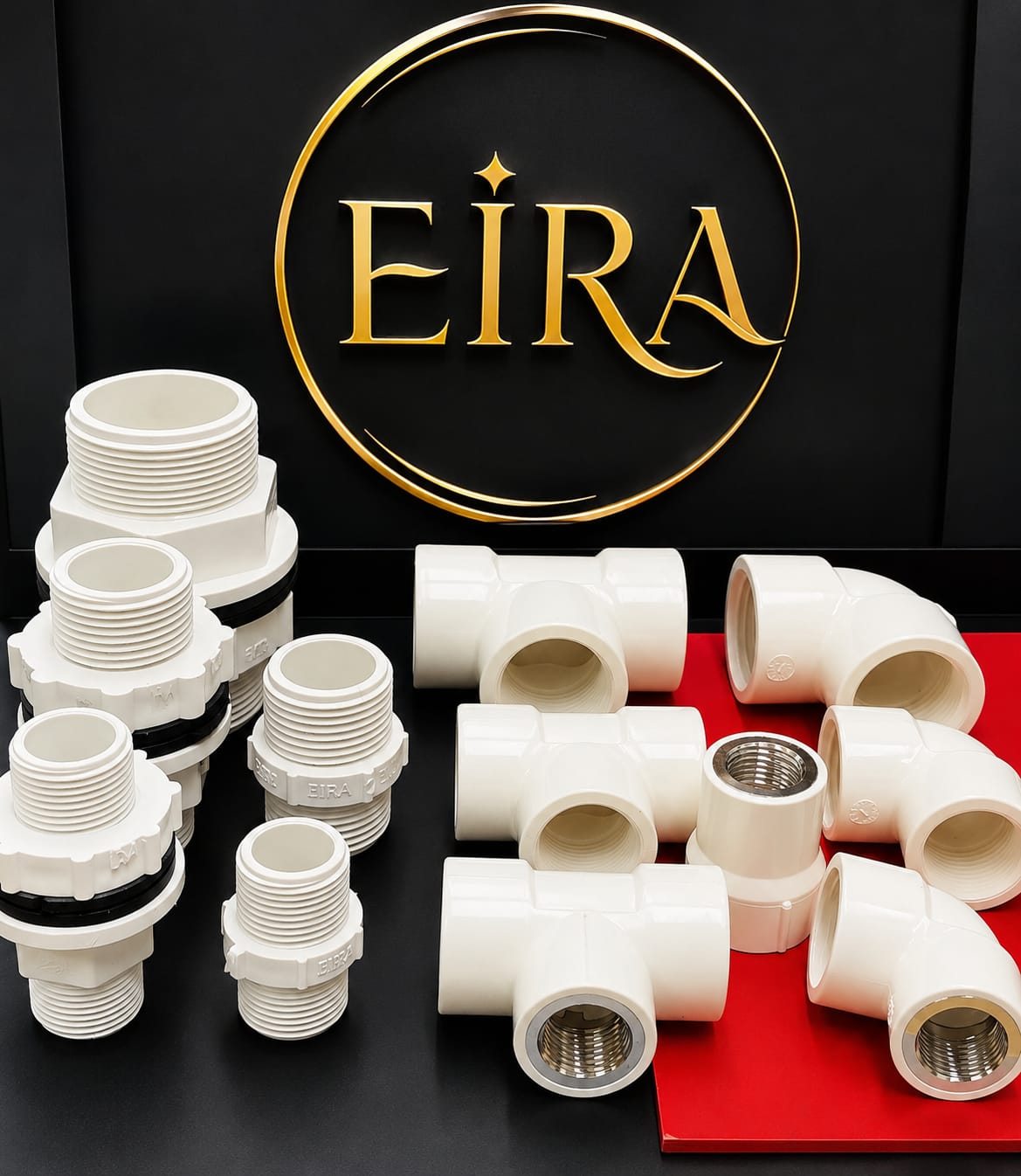 PVC Thread fittings (White)